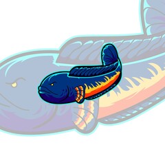 premium vector l channa vector design amazing. illustration