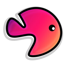 naïve pink fish