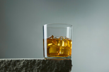 whiskey and ice