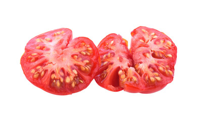 Cherry tomatoes stack isolated transparent png
