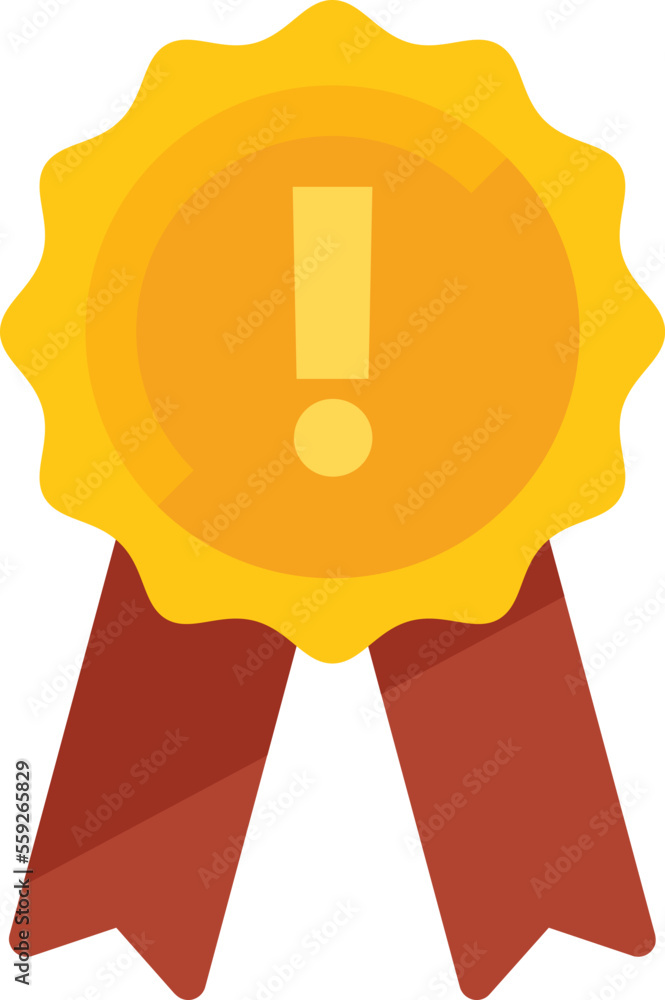 Poster emblem solution icon flat vector. people problem. design idea isolated