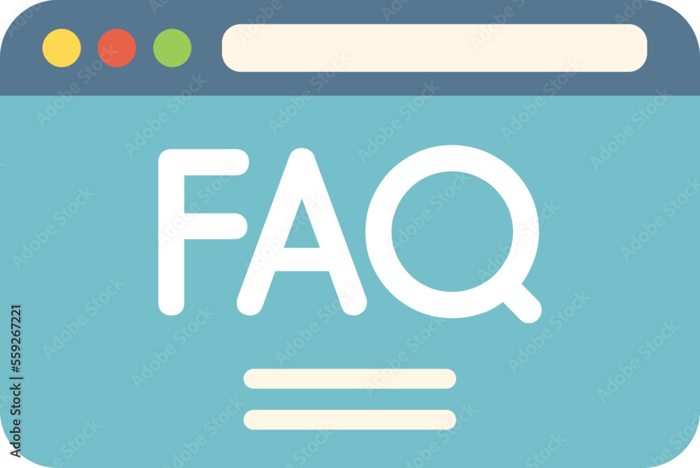 Poster web faq icon flat vector. people solution. work challenge isolated