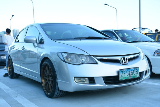Honda civic at zoom meet car meet in San Juan, Philippines