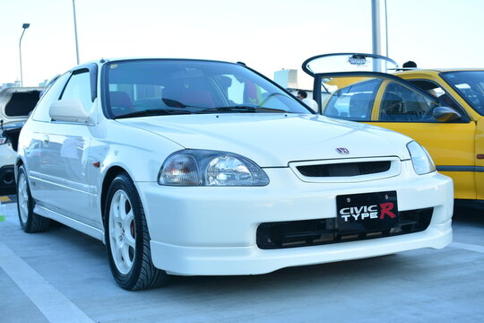 Honda civic at zoom meet car meet in San Juan, Philippines