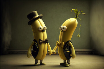 Golden robotic figure: a blend of tech artistry and light