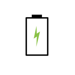 Battery charge indicator icon