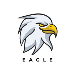 Simple Eagle Head Logo
