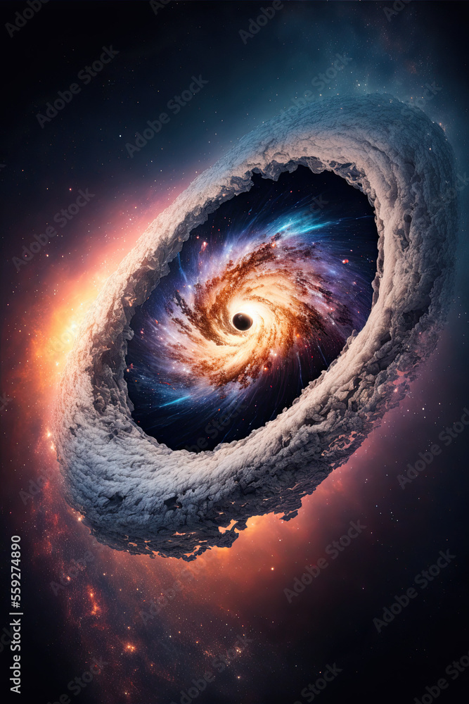 Canvas Prints planet in space