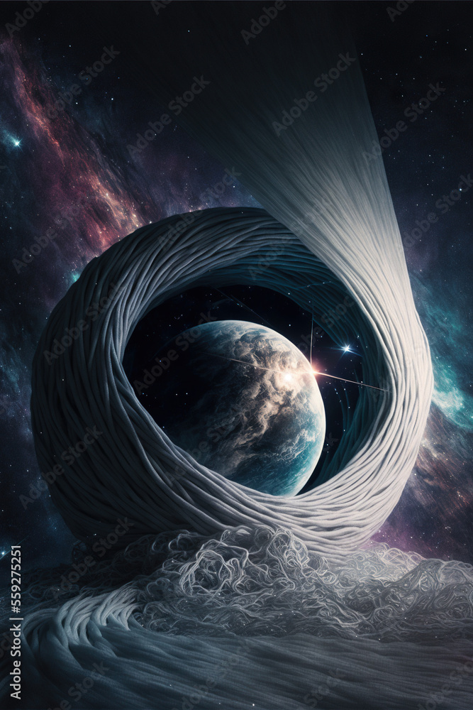 Canvas Prints planet in space