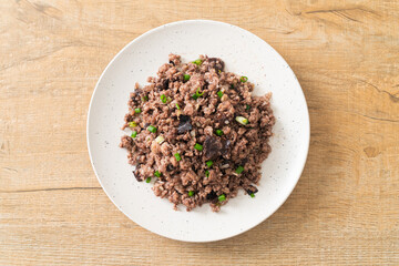 Stir-fried Chinese Olives with Minced Pork