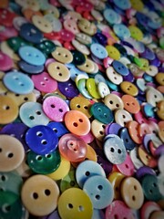 Photo of shirt buttons