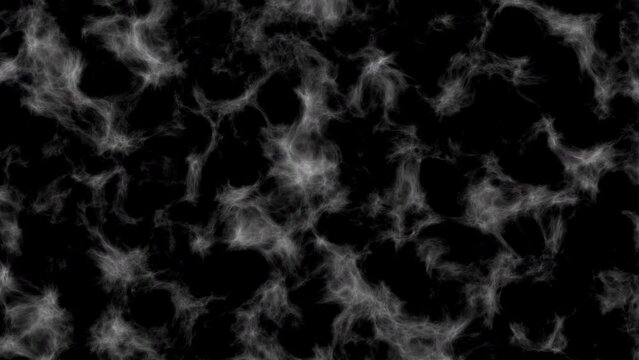 Seamless Loop Abstract Solar Sun Fire Flame Heat Distortion Fractal Noise Black And White Map Color Background