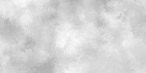 Abstract cloudy silver ink effect white paper texture, Old and grainy white or grey grunge texture, black and whiter background with puffy smoke, white background illustration.	