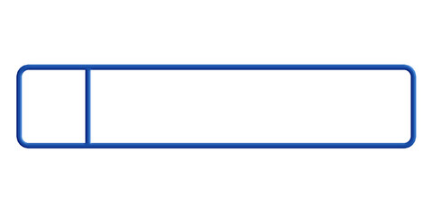 blue card with a text