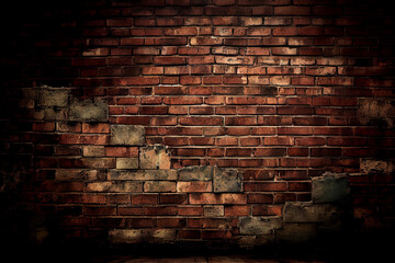Grunge Style of an Old Brick Wall Background