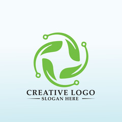 digital communities agriculture logo design