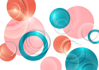 Abstract luxury background with circular geometric pattern. Element of modern circular overlapping layers and lines. Vector