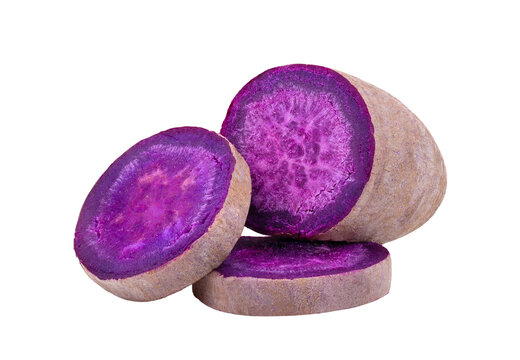 purple yams on  transparent png