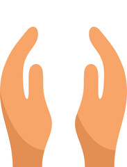 Keep energy icon flat vector. Smart consumption. Money care isolated