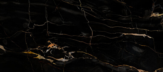 black golden stone texture with glossy surface.marble