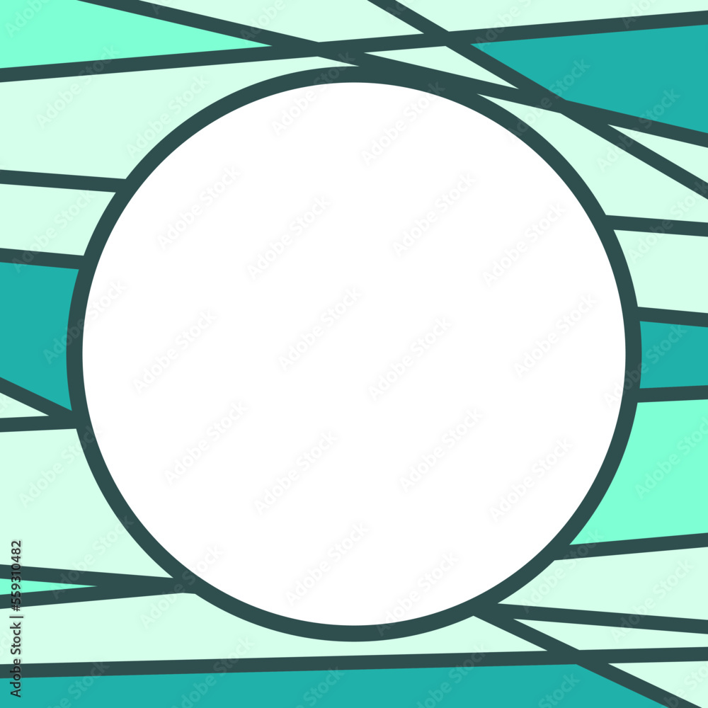 Poster minimalist framed background with abstract colorful lines and with some copy space area. minimalist 