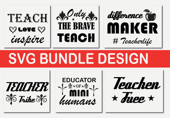 Fototapeta premium SVG BUNDLE DESIGN