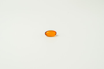 Soft gel, Close up of oil filled capsules, suitable for presenting food supplements : fish oil, omega 3, omega 6, omega 9, vitamin A, vitamin D, vitamin D3, vitamin E, evening primrose oil,