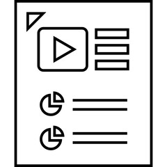 Business-Data-Report Isolated Silhouette Solid Line Icon with business-data-report, analytics, business, page, report, seo Infographic Simple Vector Illustration