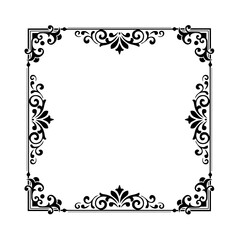 frames in vintage style with elements of ornament, art, pattern, background, texture