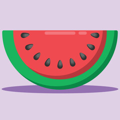 watermelon icon. Subtable to place on food, fruit, etc.