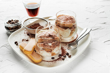 Tiramisu glass