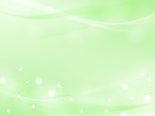 ピンクのキラキラ輝く曲線、波の背景
