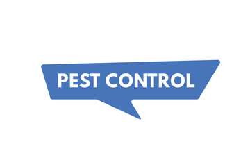 pest control text Button. pest control Sign Icon Label Sticker Web Buttons