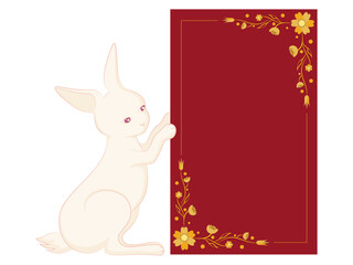 Rabbit With Envelope