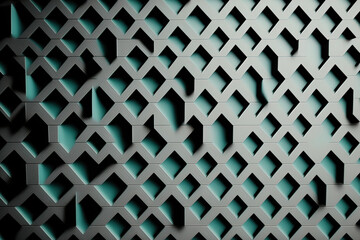 background of geometric weave abstract wallpaper. Generative AI