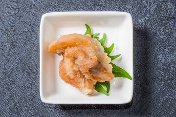 鶏肉の揚げ物