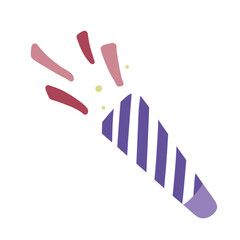 Party Horn Hand-drawn