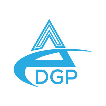 DGP letter logo. DGP blue image on white background. DGP Monogram logo design for entrepreneur and business. DGP best icon.
