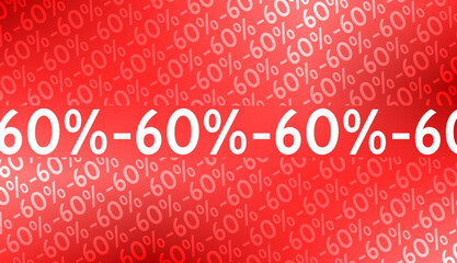 Fond de Pourcentages -60%