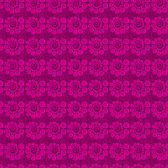Seamless pattern with abstract purple ornament.