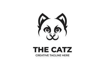 Cat Minimalist Logo Business Template