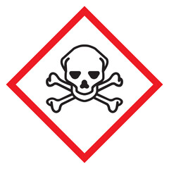 GHS Acute Toxicity Symbol vector illustration