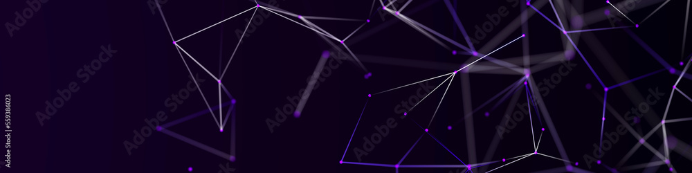 Poster abstract digital communication points. technological background. network connection structure. color
