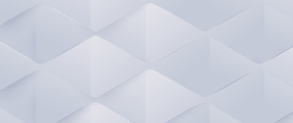 Abstract 3D white triangle background with Modern trendy design. Banners, flyers, and presentations. Vector illustration