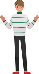 Student person man character ,png