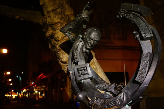 Georg Solti statue, Budapest, Hungary