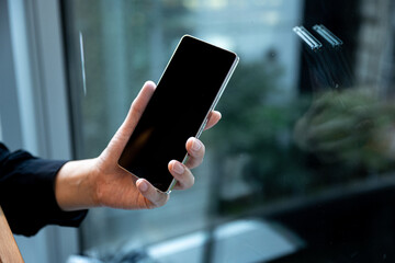 スマートホン　手持ち
