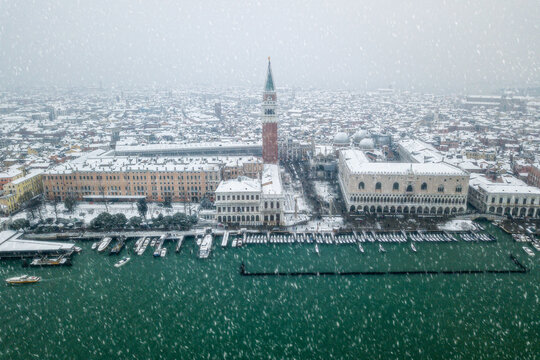Venice snow