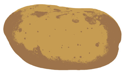 potato illustration transparent PNG