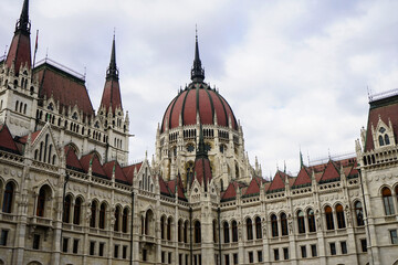 Fototapeta na wymiar Budapest parliament, Hungary